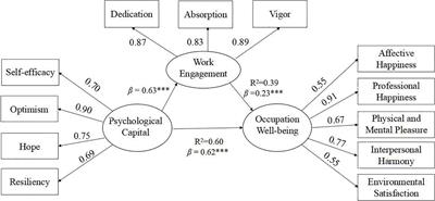 Psychological Capital and Occupational Well-Being: Mediating Effects of Work Engagement Among Chinese Special Education Teachers